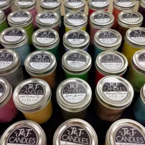 J&J Candles – 16 oz – 150 Scent Choices