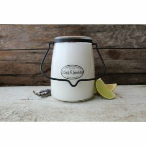 Milkhouse Candles 22 oz. Butter Jar-Citrus & Lavender